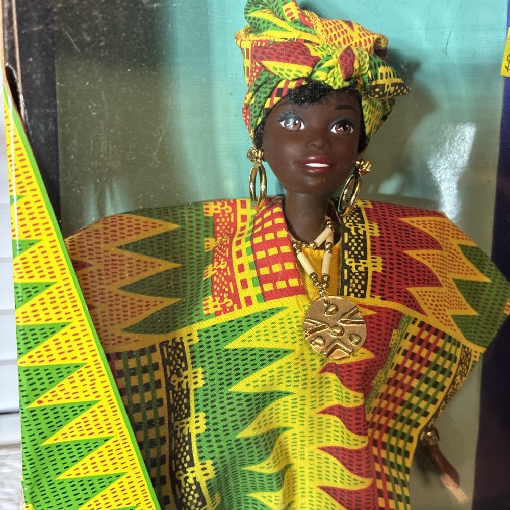 Mattel Barbie Dolls of the World Collection Ghanian Barbie #15303 (1996)
